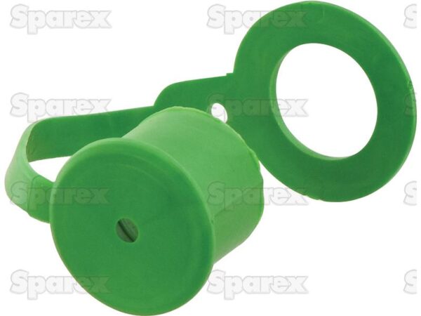 Sparex Støvhætte Grøn PVC Passer på: 1/2'' Han-kobling