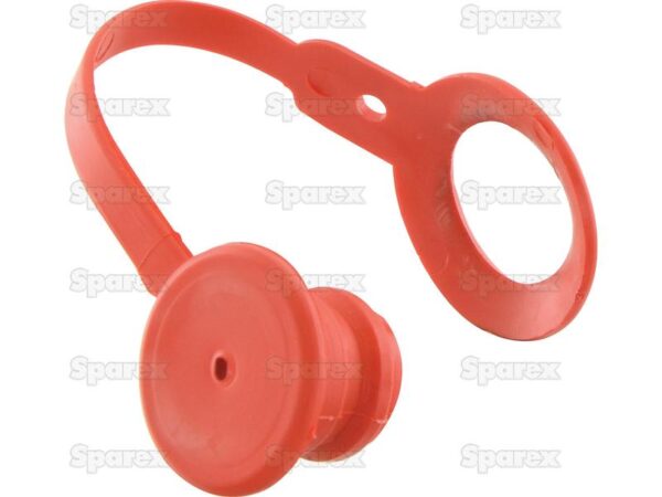 Sparex Støvhætte Rød PVC Passer på: 1/2'' Hun-kobling