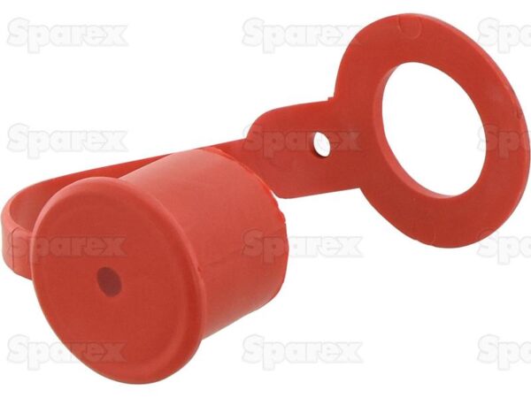 Sparex Støvhætte Rød PVC Passer på: 1/2'' Han-kobling