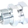 Hydraulikadapter 1'' BSP Han x 1'' BSP Drejelig hun