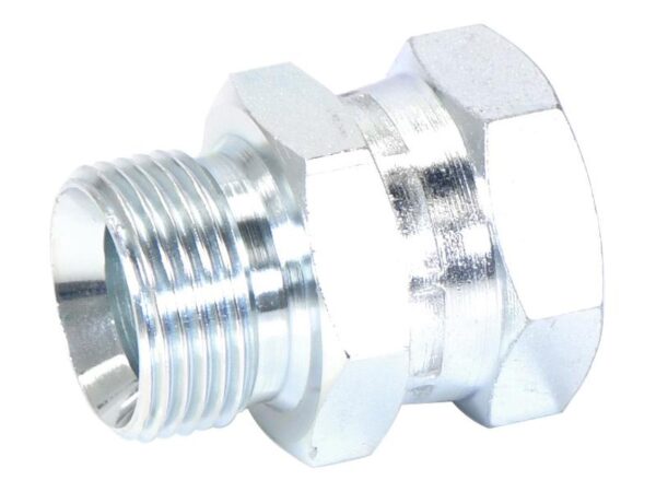 Hydraulikadapter 1'' BSP Han x 1'' BSP Drejelig hun