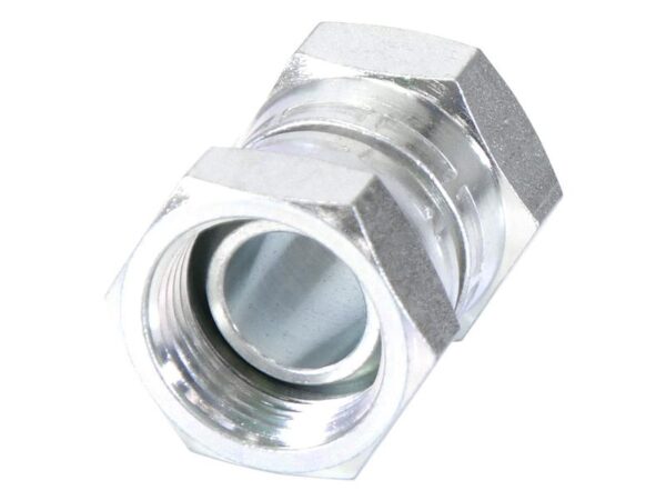 Hydraulikadapter 1'' BSP Drejelig hun x 1'' BSP Drejelig hun