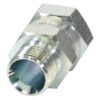 Hydraulikadapter 5/8'' BSP Han x 1/2'' BSP Drejelig hun