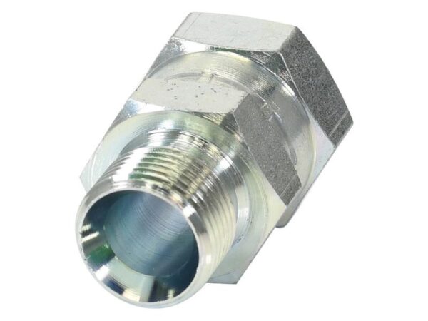Hydraulikadapter 5/8'' BSP Han x 1/2'' BSP Drejelig hun