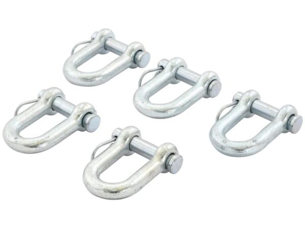 Sjækel (m/split), Stift Ø11mm, Kæbebredde: 22mm