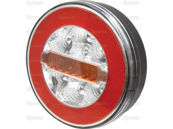 LED Baglygte, Funktion: 3, Lys, bremselys, blinklys, Højre/Venstre, 12-36V