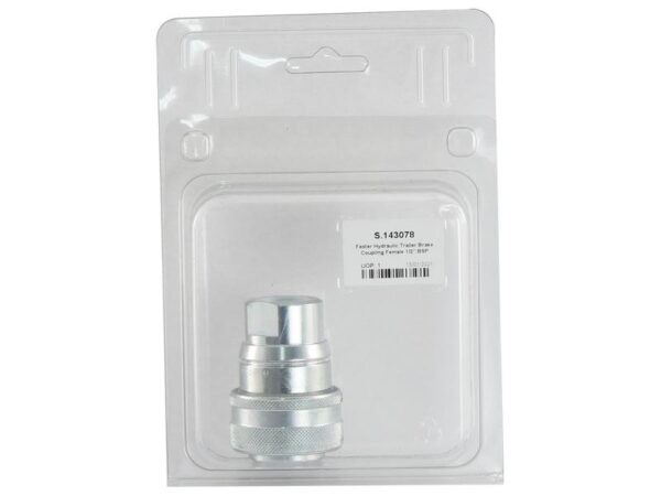 Faster Bremsekobling til anhængere Hun 1/2'' BSP Hun (Agripak 1 stk.)