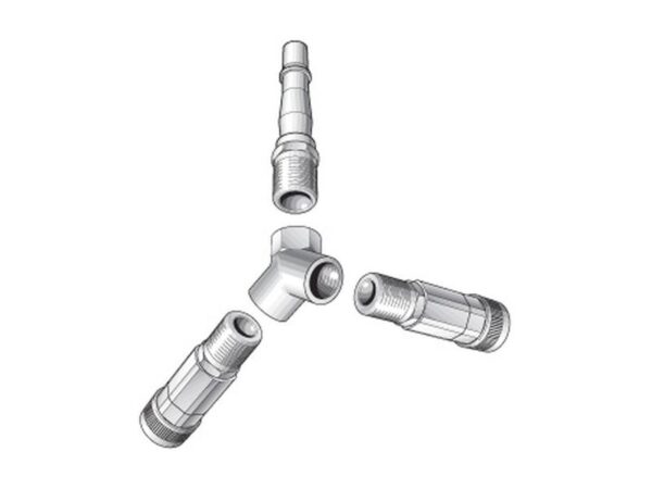Slangestuds Y Connector