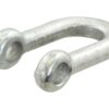 Sjækel (m/split), Stift Ø13.25mm, Kæbebredde: 25mm