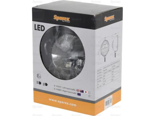 LED Forlygte LED, Interference: Not Classified, Højre/Venstre (Højre dip), 1200 - 1290 lm, 10-30V