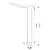 Trækbolt m/håndtag 30x370mm