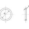 O-Ring 1/8'' x 3/4'' (BS210) 70 hårdhed