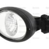 Arbejdslygter Halogen (oval) Højre - 12V Passer til: 84254557