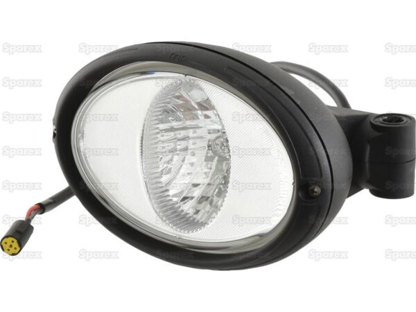 Arbejdslygter Halogen (oval) Højre - 12V Passer til: 84254566