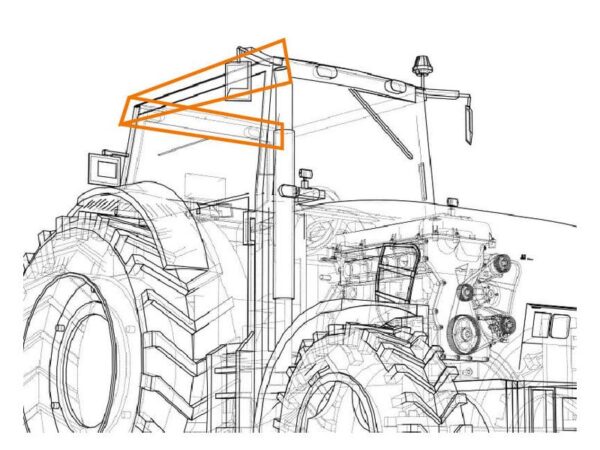 Arbejdslygte LED 4100lm (kl. 3)