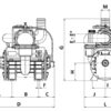 Vakuumpumpe - MEC11000H - cloc - 1000 RPM