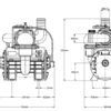 Vakuumpumpe - MEC13500H - cloc - 1000 RPM