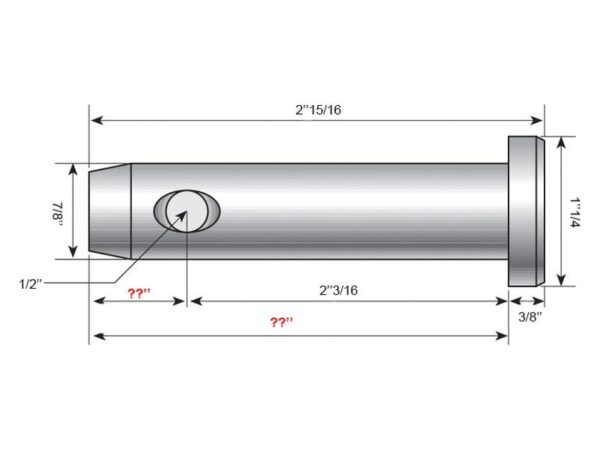 Liftbolt 22x55mm Kat. 1 (Ø22mm)