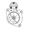 Starter - 12V, 3.1KW (Sparex)