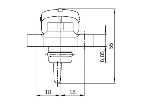 Tryksensor (MAP)