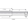 Topstangsbolt dobbelt 19 - 25mm Kat.1/2 (Ø19/25mm)