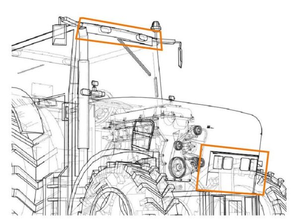 Arbejdslygte LED 4050lm (kl. 3)