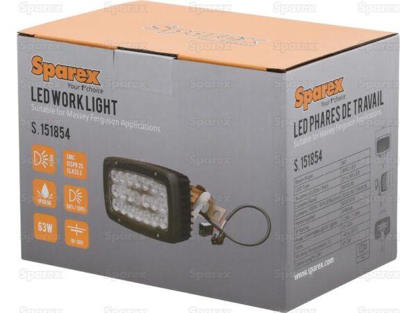 Arbejdslygte LED 6600lm (kl. 3)