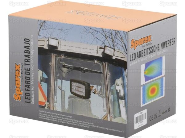 Arbejdslygte LED 6600lm (kl. 3)
