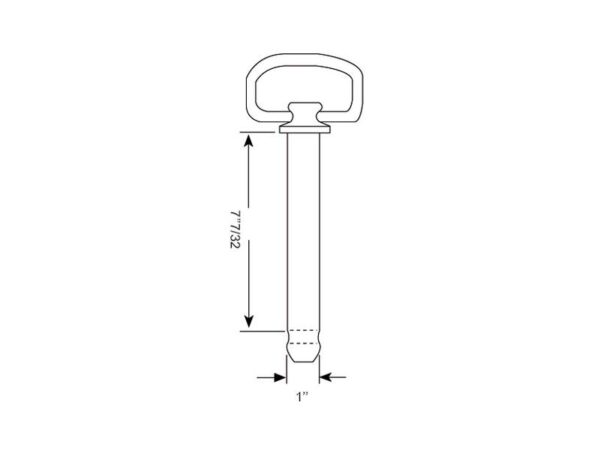 Trækbolt 25x183mm