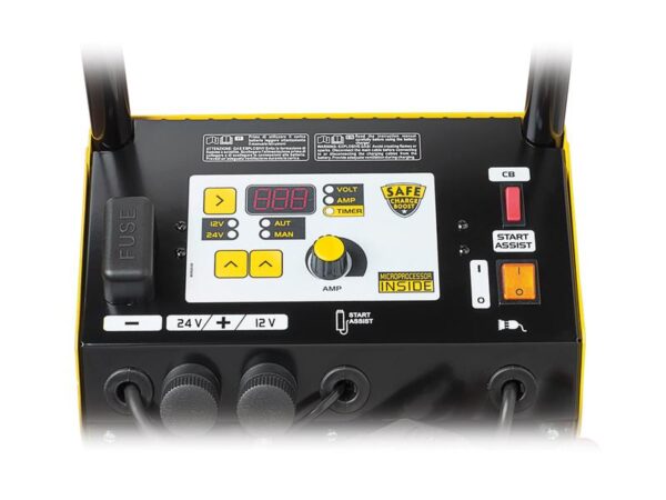 Batterilader m/Boost-funktion på vogn - 12/24V, 5 - 1000Ah