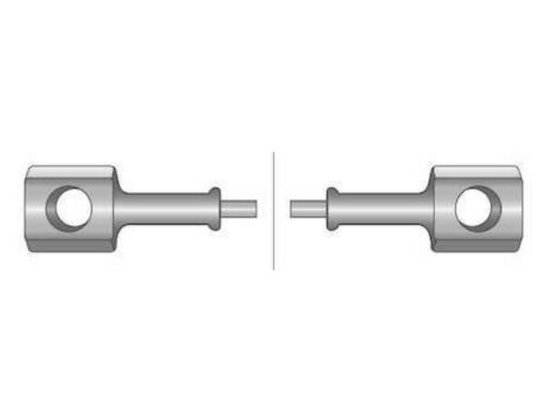 Kabel Bremse - Længde: 720mm, Udvendig kabellængde mm: 390mm.