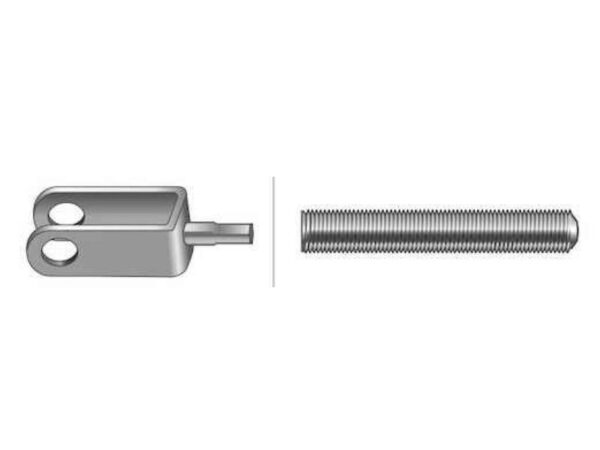 Kabel Kobling - Længde: 1030mm, Udvendig kabellængde mm: 660mm.