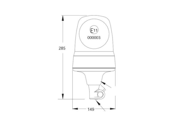 Rotorblink H1 (Flexi) (12V)