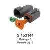 Deutsch Refill 4 Pol x2 Han, x2 Hun (Bag)