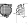 Arbejdslygte LED 4800lm (kl. 3)