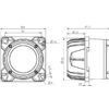 Arbejdslygte LED 3000lm (kl. 3)