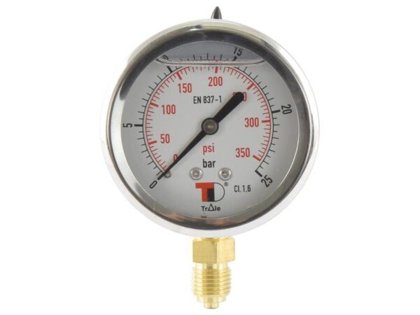 Manometer Ø63mm (0-25 bar)