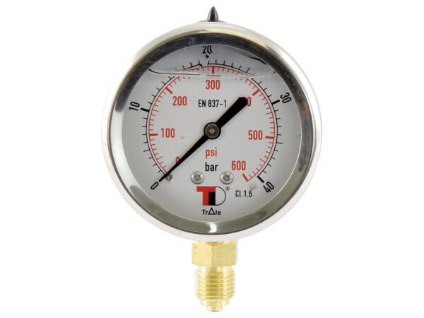 Manometer Ø63mm (0-40 bar)