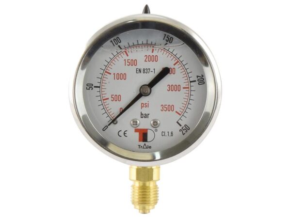 Manometer Ø63mm (0-250 bar)