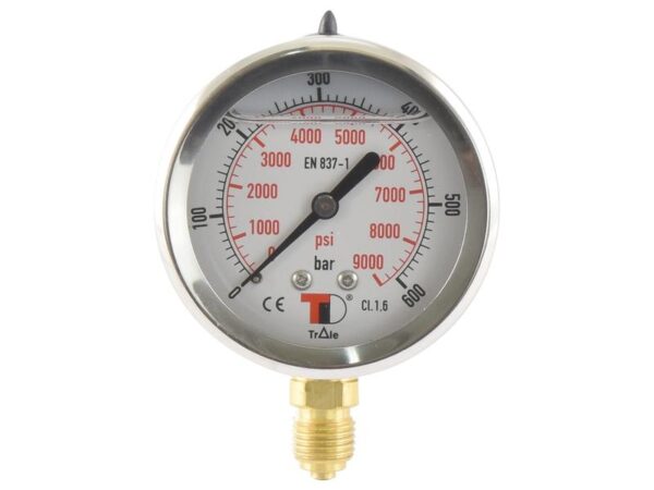Manometer Ø63mm (0-600 bar)