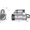 155381_pic10 Starter - 12V, 4KW, Gearreduceret (Mahle)