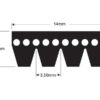 Ribrem (Poly-V) 4PK1150