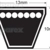 Kilerem AVX13X1365 (sæt á 2)