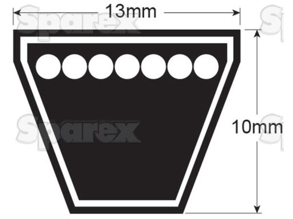 Kilerem AVX13X1365 (sæt á 2)