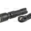 Håndlampe LED, 600lm (genopladelig)