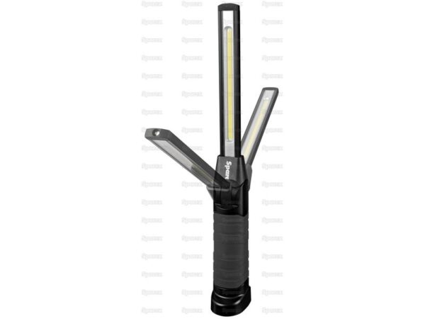 Håndlampe LED, 260/620lm (genopladelig)