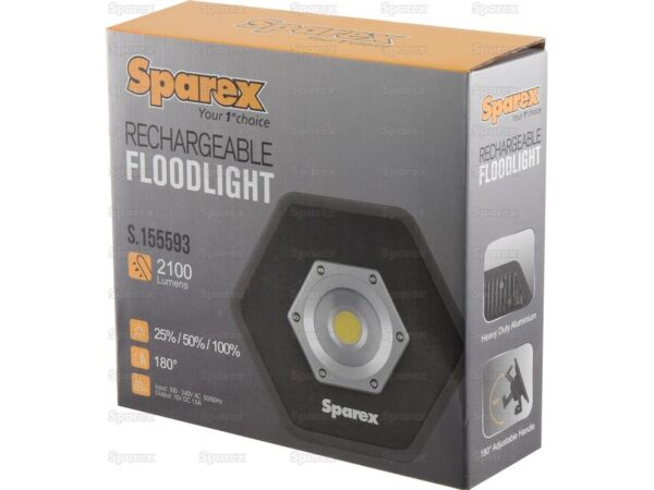 Arbejdslampe LED 2100lm (genopladelig)