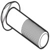 Cut Hjulbolt, 3/4'' x 2-5/16'' (UNF)