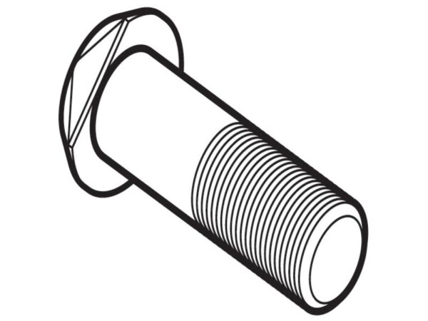 Cut Hjulbolt, 3/4'' x 2-5/16'' (UNF)