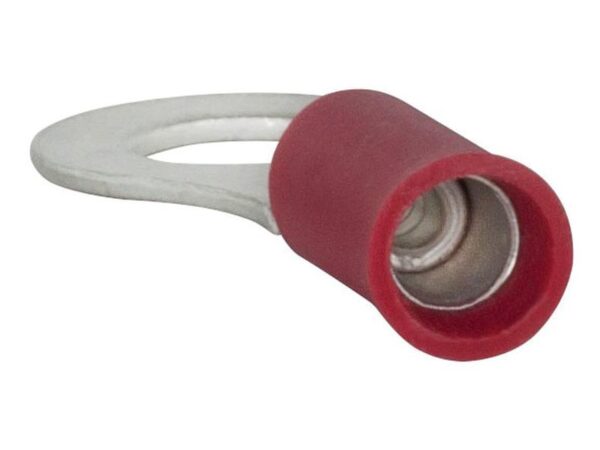 Kabelsko (øje), Double Grip, 6.4mm, Rød (0.5 - 1.5mm)